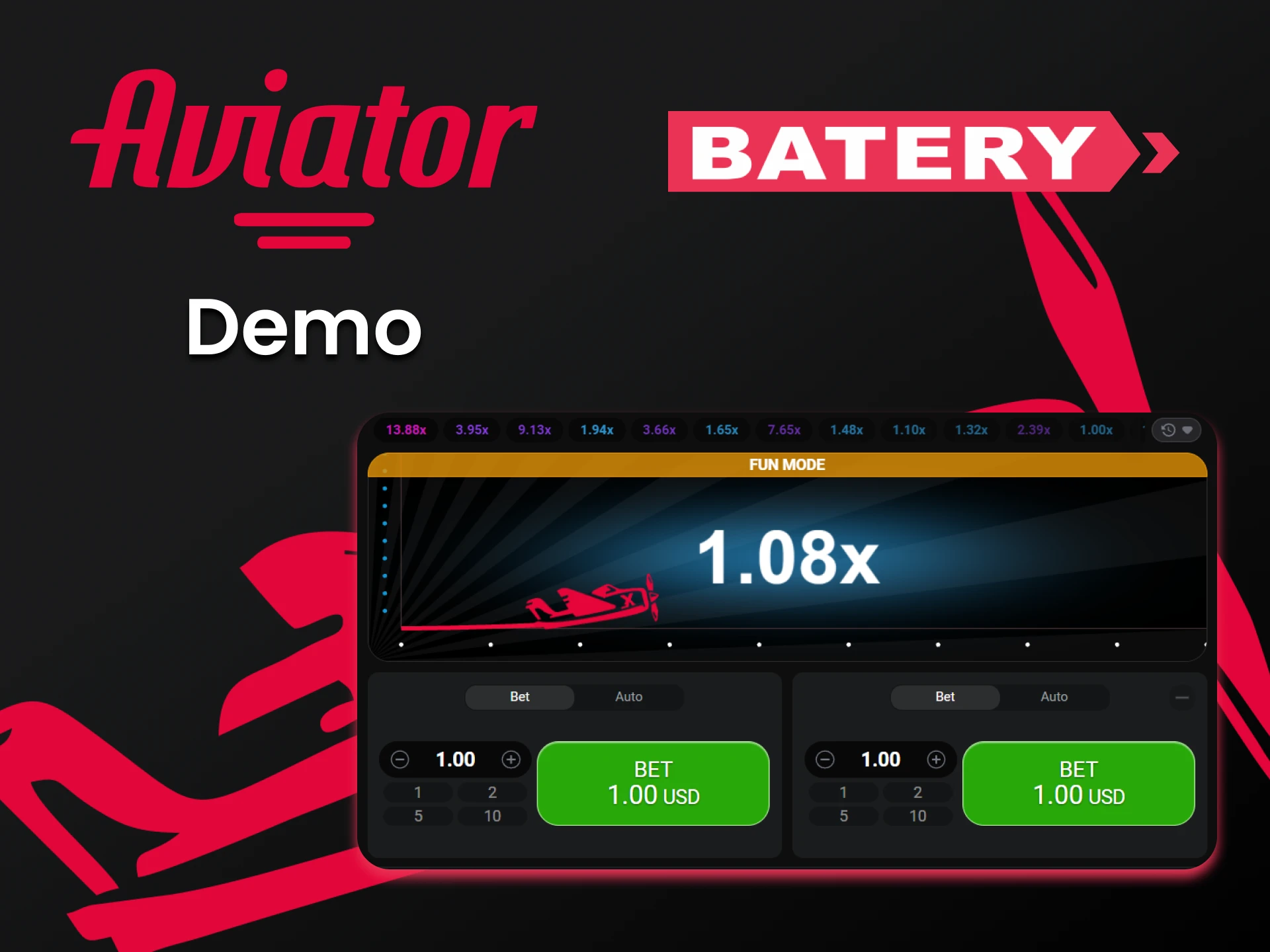 Battery Aviator Demo Battery Aviator Demo.