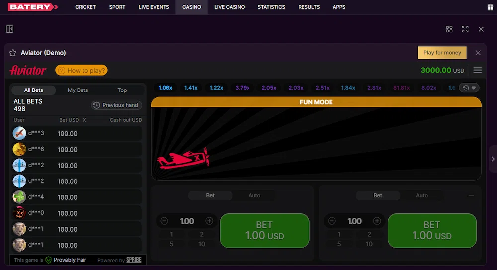 Battery Aviator Game Battery Aviator Game.